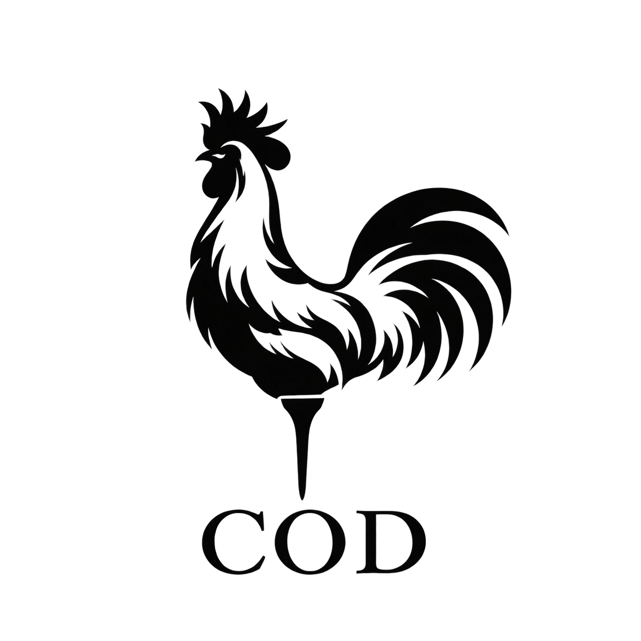 Approved COD Golf rooster logo