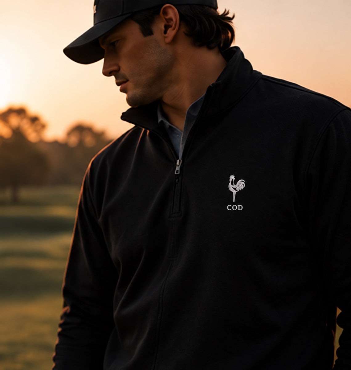 Golf lifestyle and layered apparel